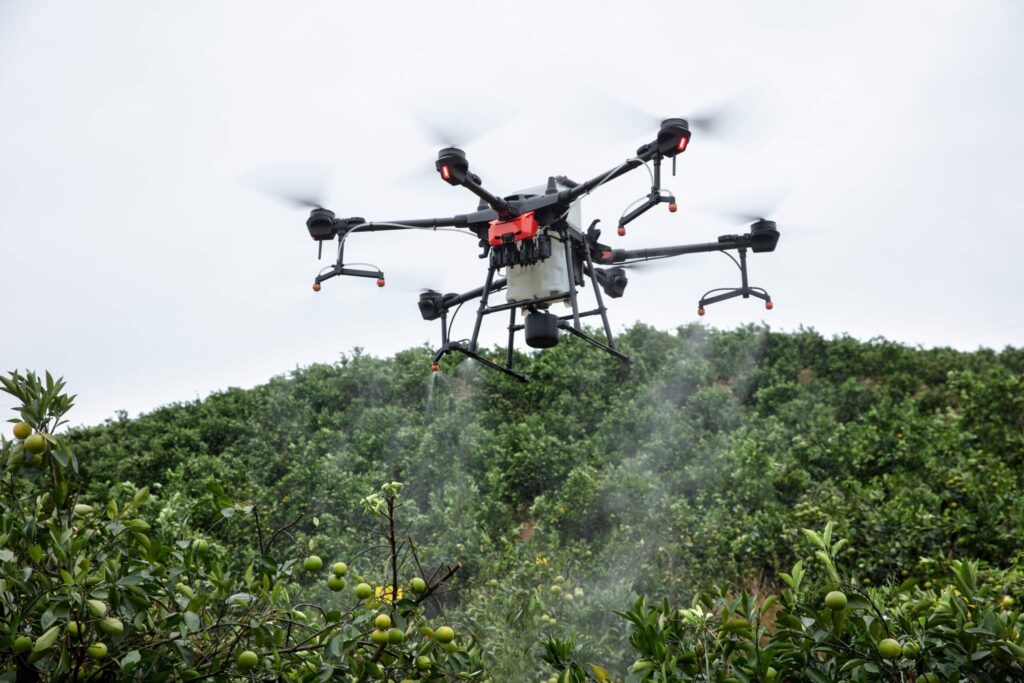 Agricultura com Drones agras dji